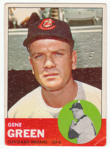 1963 Topps Gene Green #506 front