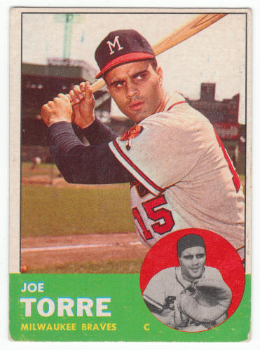 1963 Topps Joe Torre 347 front