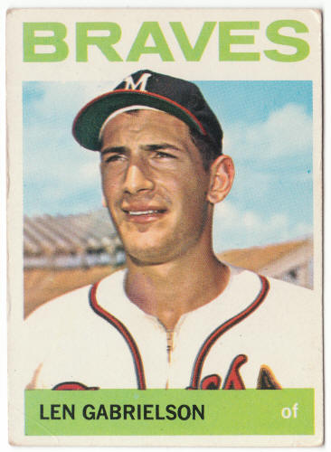 1964 Topps Baseball #198 Len Gabrielson