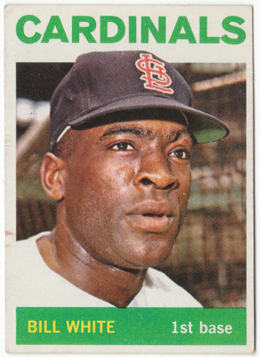 1964 Topps Baseball #240 Bill White