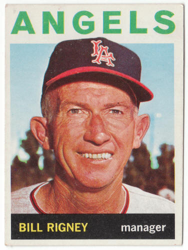 1964 Topps #383 Bill Rigney front