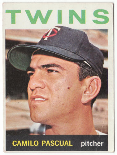 1964 Topps Baseball #500 Camilo Pascual