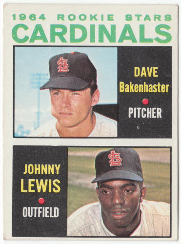 1964 Topps #479 Cardinals Rookies front