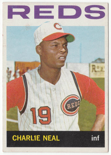 1964 Topps #436 Charlie Neal front