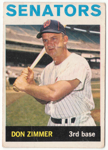 1964 Topps Baseball #134 Don Zimmer