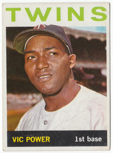 1964 Topps Baseball #355 Vic Power