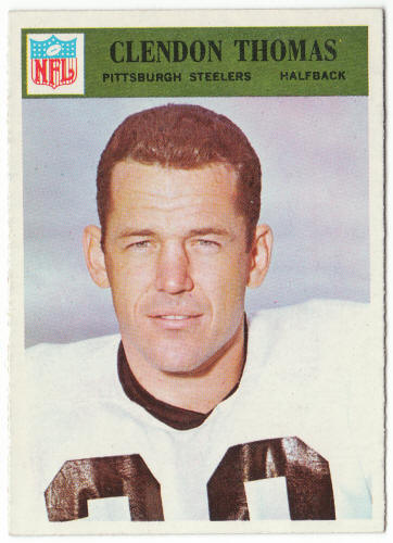 1966 Philadelphia Gum Football #155 Clendon Thomas