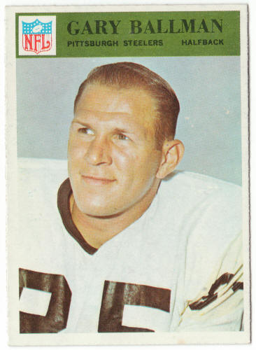 1966 Philadelphia Gum Football #145 Gary Ballman