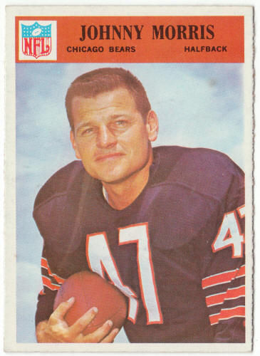 1966 Philadelphia Gum Football #36 Johnny Morris