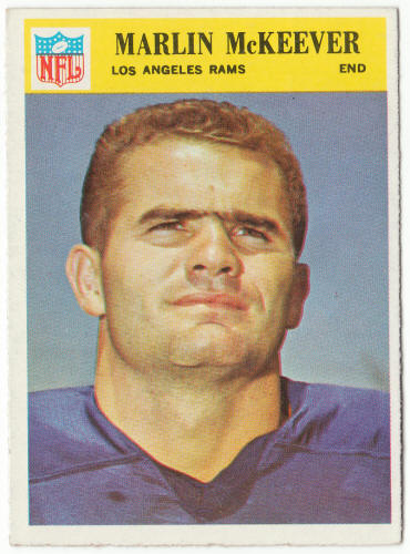 1966 Philadelphia Gum Football #98 Marlin McKeever