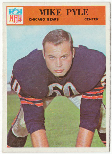 1966 Philadelphia Gum Football #37 Mike Pyle