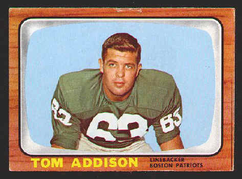 1966 Topps Tom Addison #1 front
