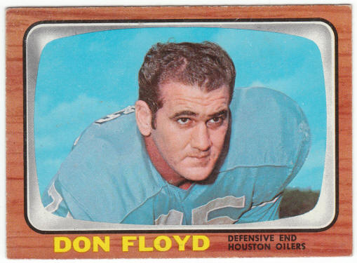 1966 Topps Football #54 Don Floyd