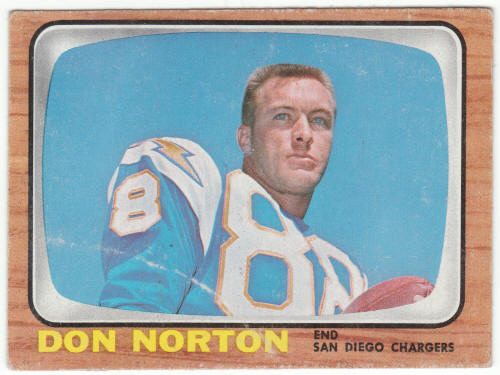 1966 Topps Football #129 Don Norton