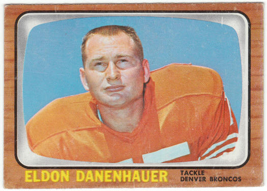 1966 Topps Football #31 Eldon Danenhauer