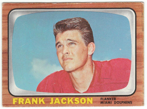 1966 Topps Football #80 Frank Jackson