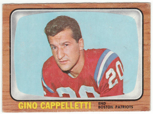 1966 Topps Football #4 Gino Cappelletti