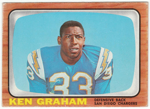 1966 Topps Football #123 Ken Graham