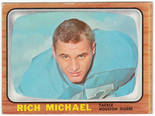 1966 Topps Football #59 Rich Michael