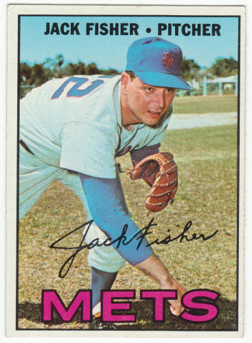 1967 Topps Baseball #533 Jack Fisher