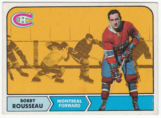 1968-69 Topps Hockey #65 Bobby Rousseau