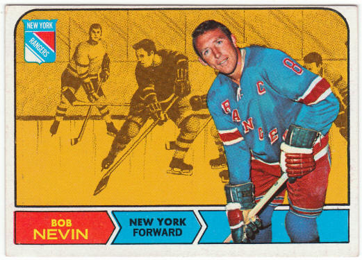 1968-69 Topps Hockey #76 Bob Nevin