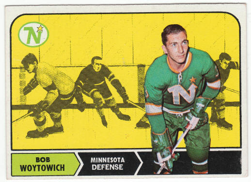 1968-69 Topps Hockey #49 Bob Woytowich