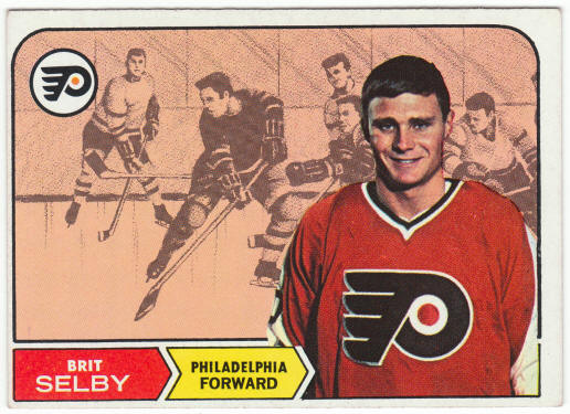 1968-69 Topps Hockey #96 Brit Selby