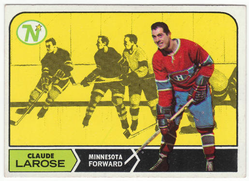 1968-69 Topps Hockey #51 Claude Larose