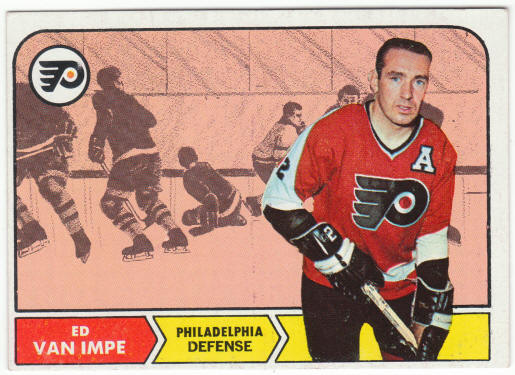 1968-69 Topps Hockey #91 Ed Van Impe