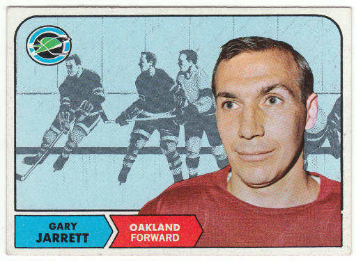 1968-69 Topps Hockey #87 Gary Jarrett