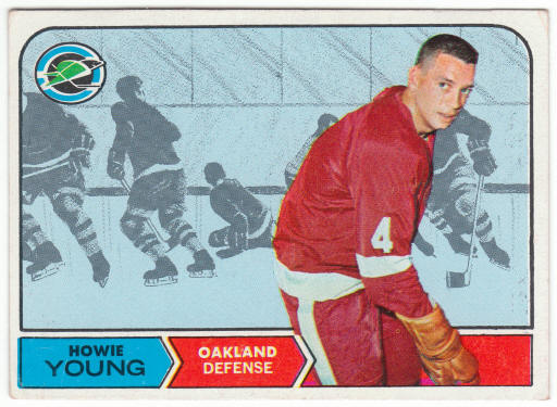 1968-69 Topps Hockey #82 Howie Young