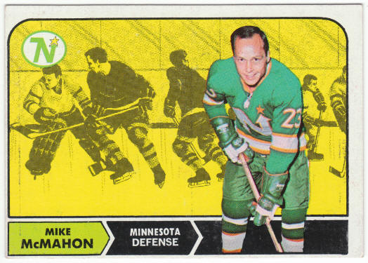 1968-69 Topps Hockey #46 Mike McMahon