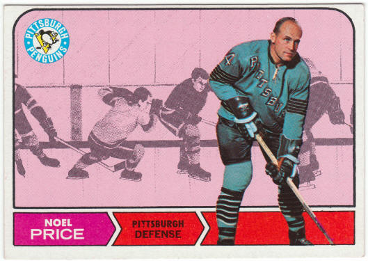 1968-69 Topps Hockey #110 Noel Price