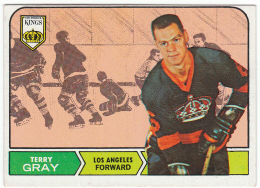 1968-69 Topps Hockey #44 Terry Gray