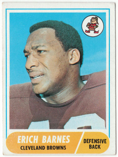 1968 Topps Football #102 Erich Barnes