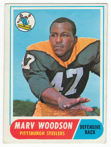 1968 Topps Marv Woodson #137 Rookie Card front