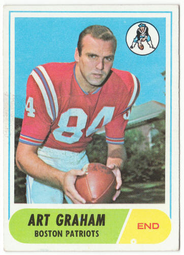 1968 Topps Football #150 Art Graham