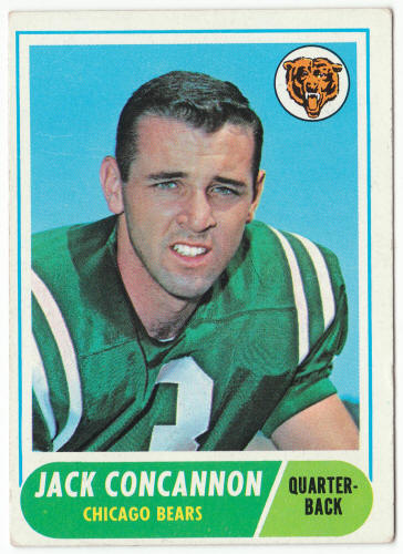 1968 Topps Football #153 Jack Concannon