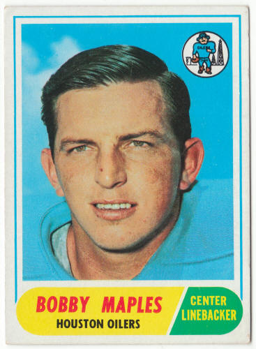 1968 Topps Football #16 Bobby Maples