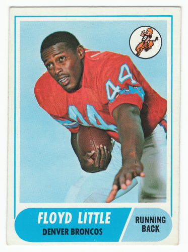 1968 Topps Floyd Little #173 Rookie Card front