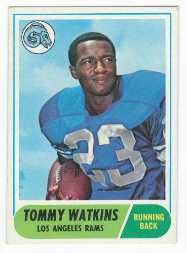 1968 Topps Tommy Watkins #182 front