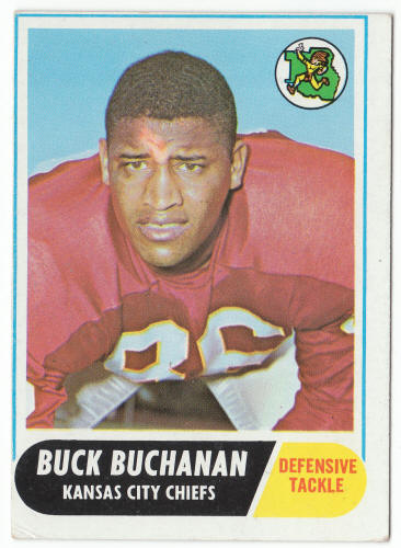 1968 Topps #197 Buck Buchanan front