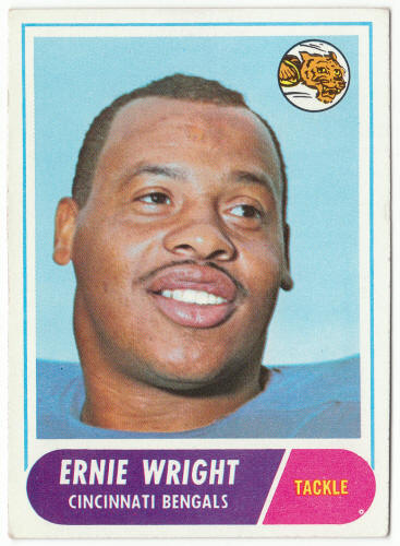 1968 Topps Football #200 Ernie Wright