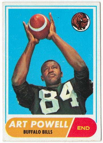 1968 Topps Football #71 Art Powell