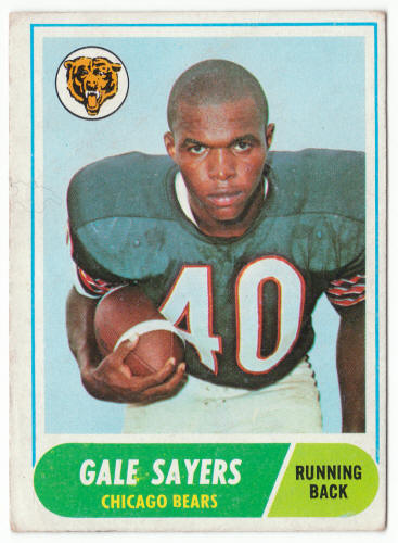 1968 Topps Football #75 Gale Sayers