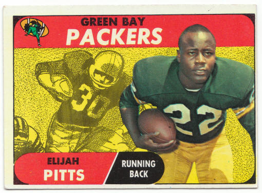 1968 Topps Football #79 Elijah Pitts