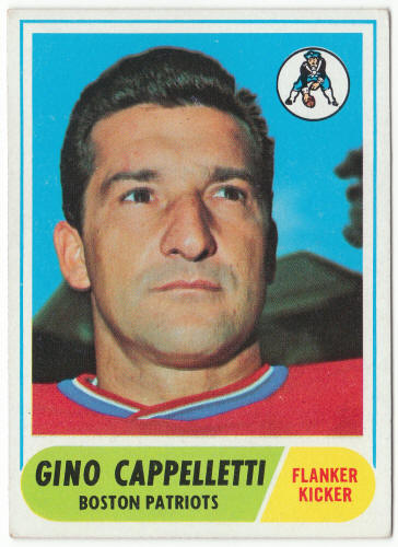 1968 Topps Football #98 Gino Cappelletti