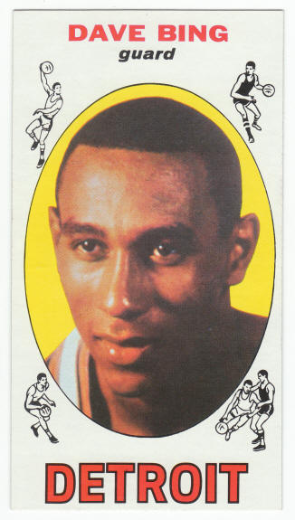 1969-70 Topps #55 Dave Bing Rookie Card