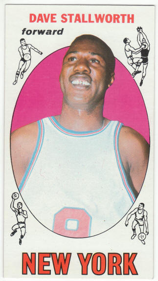 1969-70 Topps #74 Dave Stallworth Rookie Card front
